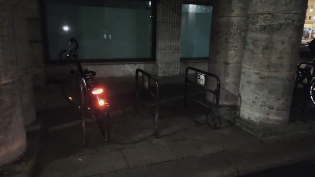 Radabstellanlage.