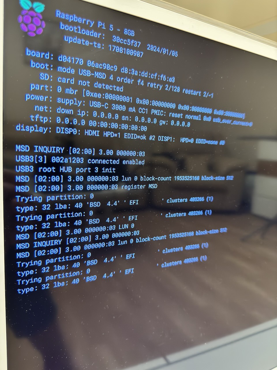 No bootup with printer - Raspberry Pi Forums