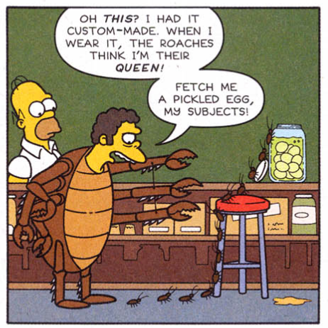 Simpsons Comics #107 is the one-hundred and seventh issue of Simpsons Comics. It was released in the USA and Canada in June 2005.
