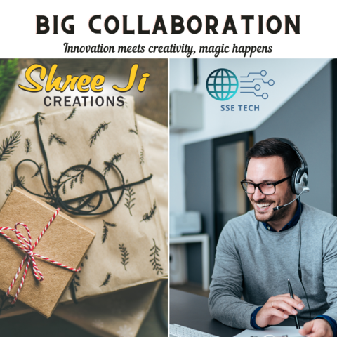 Experience the fusion of innovation and creativity like never before with SSE Tech and Shreeji Creations! Our collaboration is more than just a partnership; it's a symphony of cutting-edge technology and timeless artistry, igniting inspiration and pushing boundaries. From revolutionary tech solutions to breathtaking designs, we're redefining possibilities and shaping the future together. Join us on this exhilarating journey of innovation and imagination. 🚀✨ 

Learn more : https://ssetech.in/
.
.
.
.
#SSETech #ShreejiCreations #Innovation #Creativity #TechMeetsArt #Collaboration #UnleashPotential #LimitlessPossibilities #Inspiration #FutureForward #DesignExcellence #ElevateYourExperience #BeyondBoundaries #TransformativePartnership #IgnitingImagination #EmpoweringInnovation #TogetherWeRise #InnovateCreateCollaborate