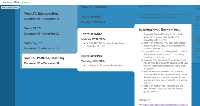 screenshot of Gingko Writer