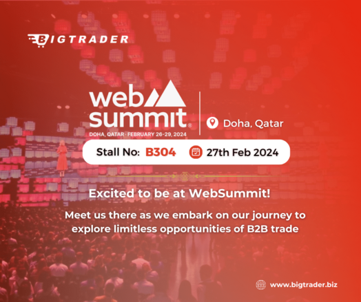 BigTrader at Websummit 2024 dohq, Qatar