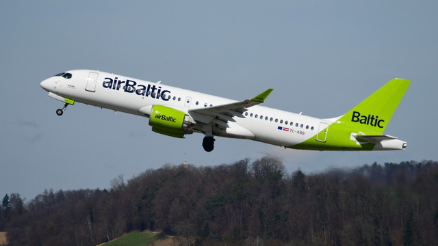Air Baltic Airbus A220-300 MSN