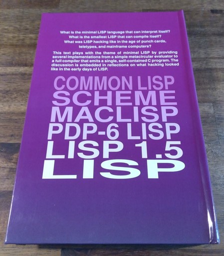 LISP from Nothing back cover