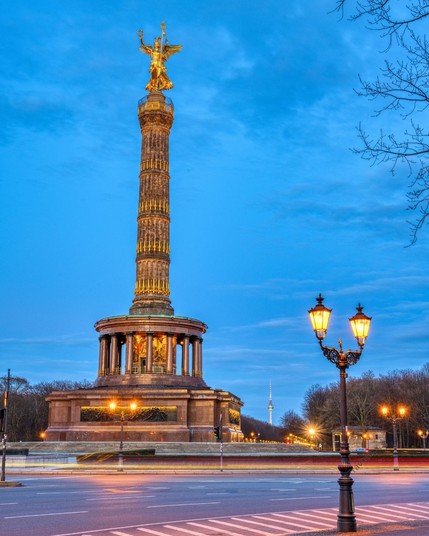 Victory Column in Berlin, Germany