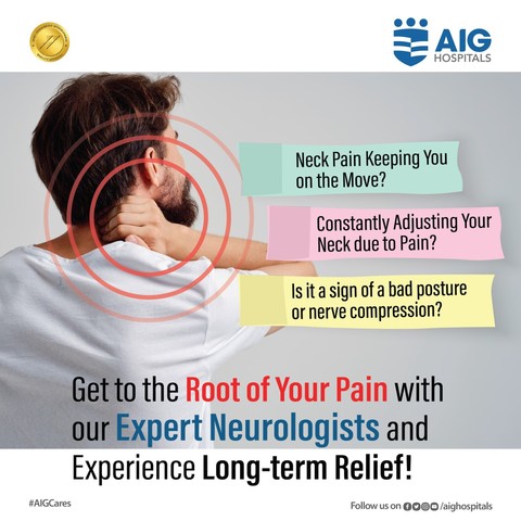 Neck pain keeping you on the move?
Constantly adjusting your neck due to pain?
Is it a sign of a bad posture or nerve compression?
Get to the root of your pain with our expert neurologists and experience long-term relief!