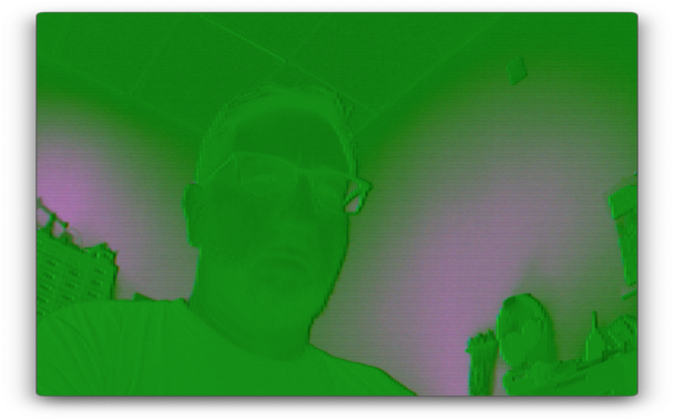 A capture from a weird USB camera/tracking device.