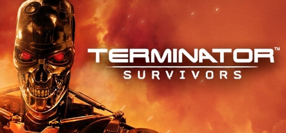 Steam store header image for a game called Terminator: Survivors