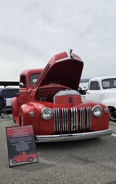 1947 Ford Pickup Car Show Board