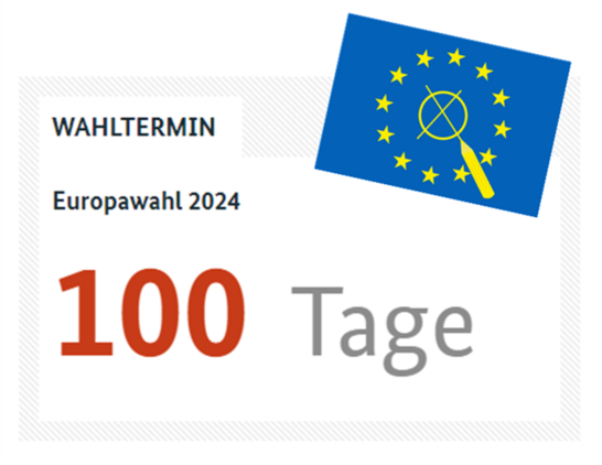 Screenshot-Detail aus Link:
WAHLTERMIN
Europawahl 2024
100 Tage

Europaflagge mit Ankreuz-Symbol hinzugefügt.