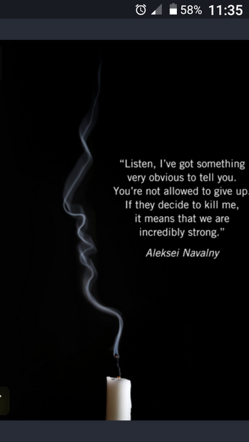 © 4 ®58% 11:35 “Listen, I've got something very obvious to tell you. You're not allowed to give up If they decide to kill me, it means that we are incredibly strong.”

LI ST EIE ] 