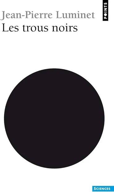 Couverture du livre. Elle est blanche avec un cercle noir au milieu avec le titre et le nom de l'auteur