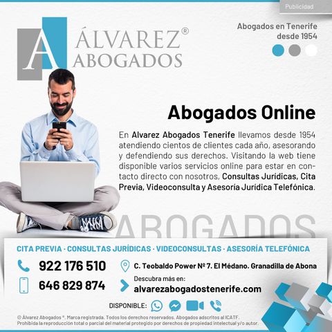 Abogados Online. Alvarez Abogados Tenerife.