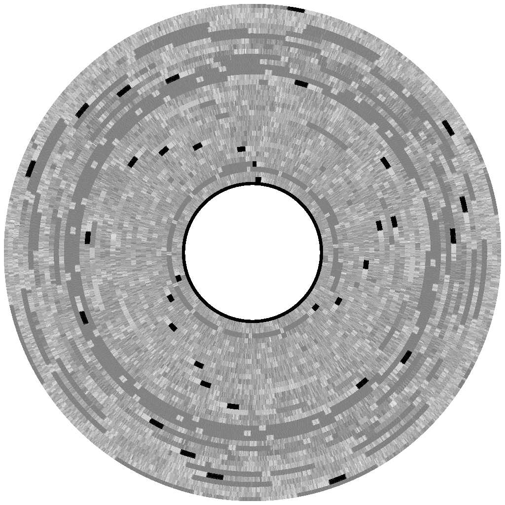 flux visualization of "Questmaster I" disk