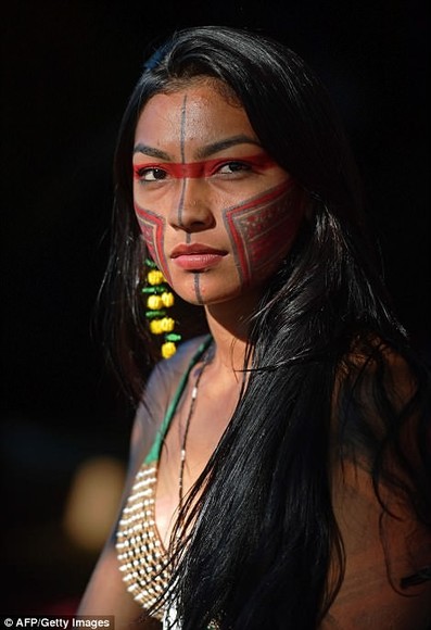 Elane from the Guajajara tribe.