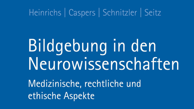 Cover of the DRZE expert report "Bildgebung in den Neurowissenschaften" (c) Verlag Karl Alber