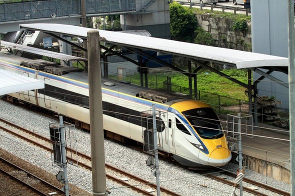 KTM ETS train at a train station platform. / Photo from linked article.