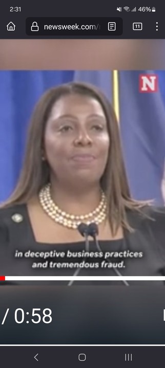 Trump did deceptive business and tremendous fraud.