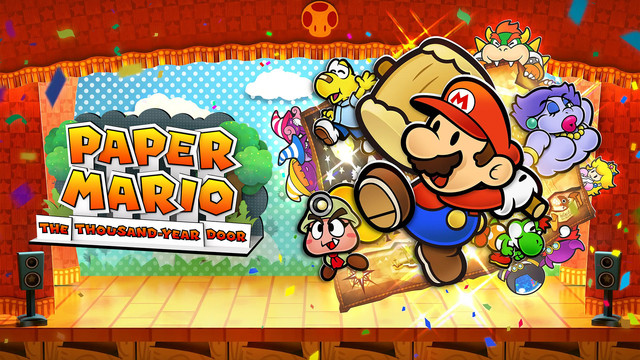 Paper Mario The Thousand Year Door key art