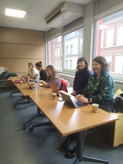 La dream team EMI Doc au taquet pour le compte-rendu !