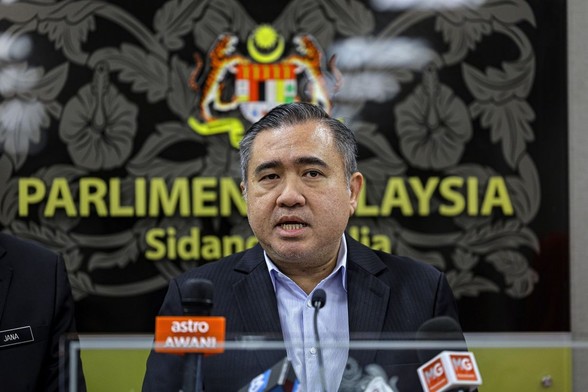 Minister of Transport, Anthony Loke. / Photo from linked article.