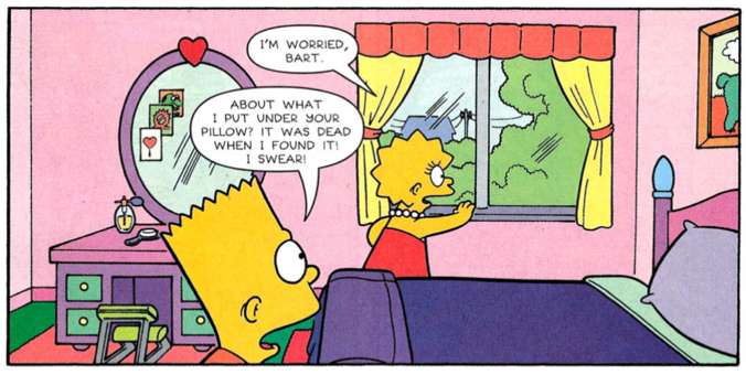 Simpsons Comics #118 is the one-hundred and eighteenth issue of Simpsons Comics. It was released in the United Kingdom on April 13, 2006.