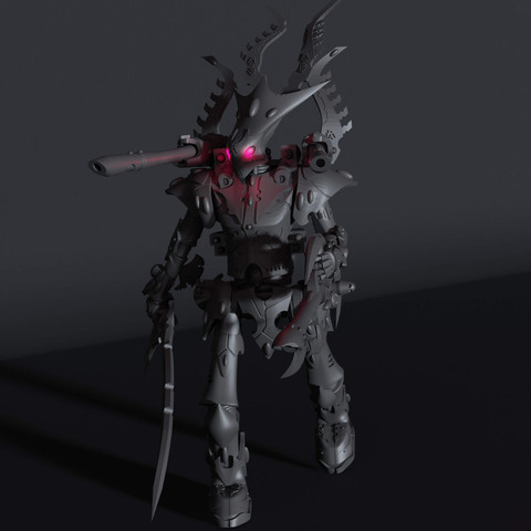 Titanic space elves war knights.