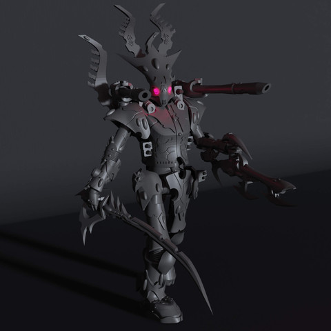 Titanic space elves war knights.