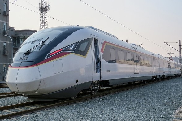 Rolling stock to be used for East Coast Rail Link project under Malaysia Rail Link. / Photo by N509FZ released under CC BY-SA 4.0 on Wikimedia Commons.