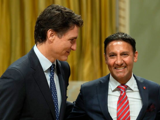 In the appeal filed Thursday, Prime Minister Justin Trudeau and Justice Minister Arif Virani, both pictured, also argue the Federal Court "erred in fact and law" when it considered a letter sent by the country's top judge — Supreme Court of Canada Chief Justice Richard Wagner — to Trudeau in May outlining the current crisis in Canada's court system as "expert evidence." Photo by Adrian Wyld /The Canadian Press