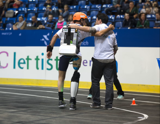 Exciting news from the VUB team! The CYBATHLON 2024 is still a few months to go but the VUBrussel team is in full preparation mode to participate in the Leg Prosthesis Race. With a goal to highlight their cutting-edge work in human-centred robot design and control, they're gearing up to showcase their innovation in October. 
