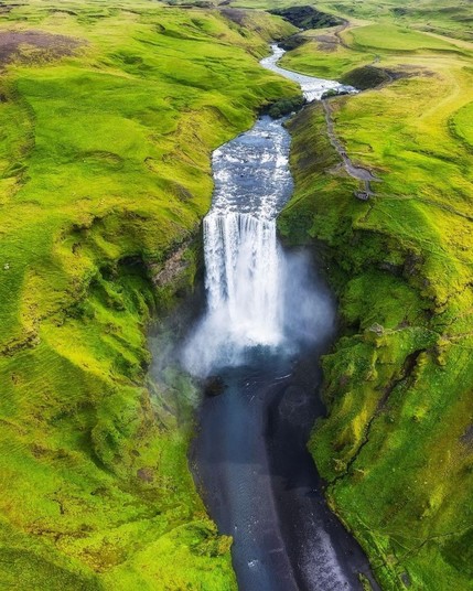 Skogafoss waterfall, Iceland