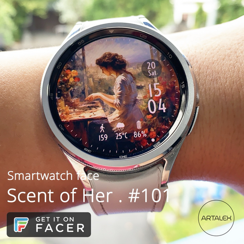 Smartwatch face: Scent of Her . #101
