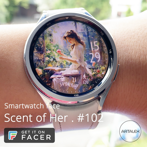 Smartwatch face: Scent of Her . #102