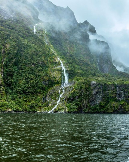 Milford Sound on South Island, New Zealand