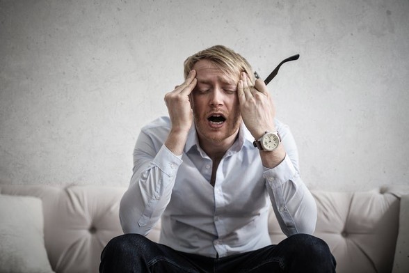 Photo Of Man Touching His Head High Blood Pressure, Natural Remedies, Lower Blood Pressure, Lifestyle Changes, Healthy Heart, Diet for Hypertension, Exercise for Blood Pressure, Stress Management for Heart Health, Natural Ways to Lower Blood Pressure