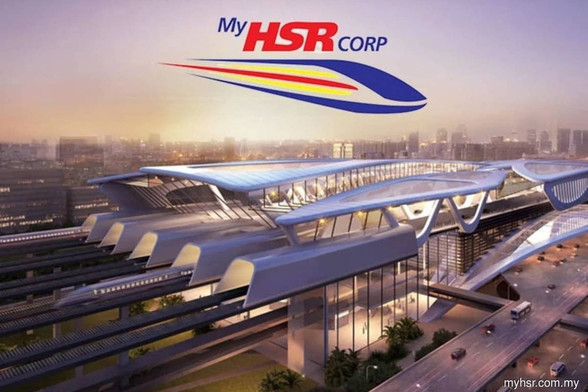 Artist impression of a high-speed rail station. / Image from linked article.