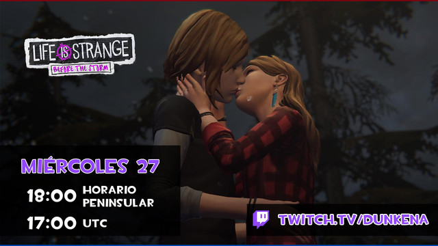 hoy a las seis de la tarde life is strange before the storm, finalizamos capítulo 2 y empezamos el 3