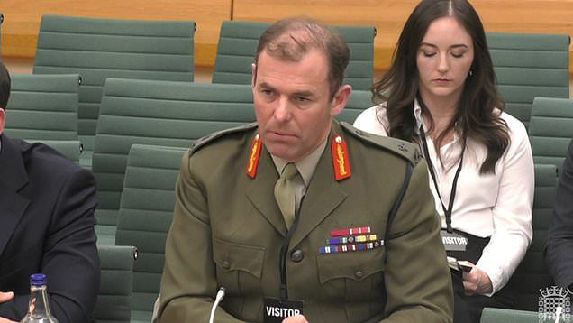 UK deputy chief of defence staff, Lt Gen Sir Rob Macgowan 
