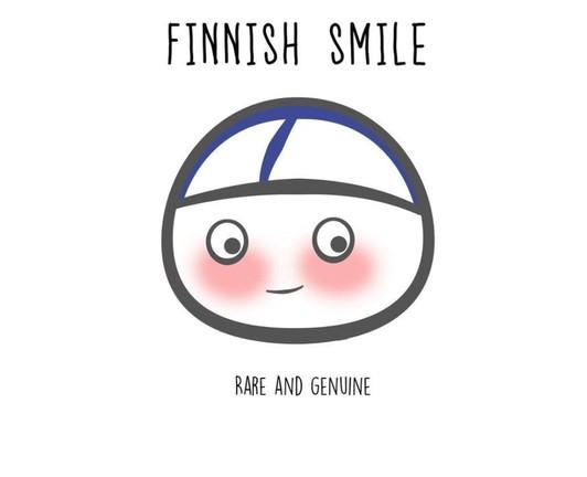 Finnish smile is rare and genuine 