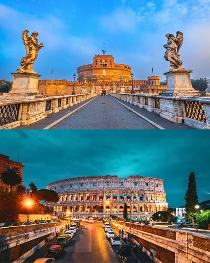 It's a Good Friday in Rome, Italy