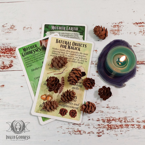 A photo of the exclusive "Mother Earth Expansion Pack" product from Inked Goddess Creations.