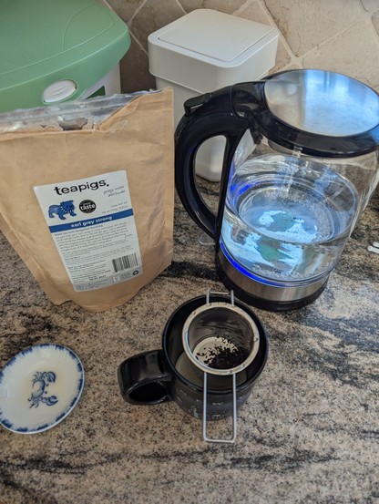 A tea war crime in progress
