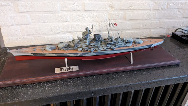 Tamiya Tirpitz 1/350, RC model