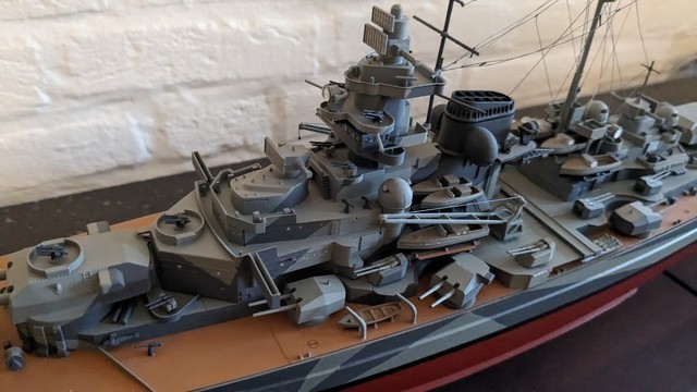 Tamiya Tirpitz 1/350, RC model