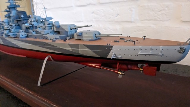 Tamiya Tirpitz 1/350, RC model