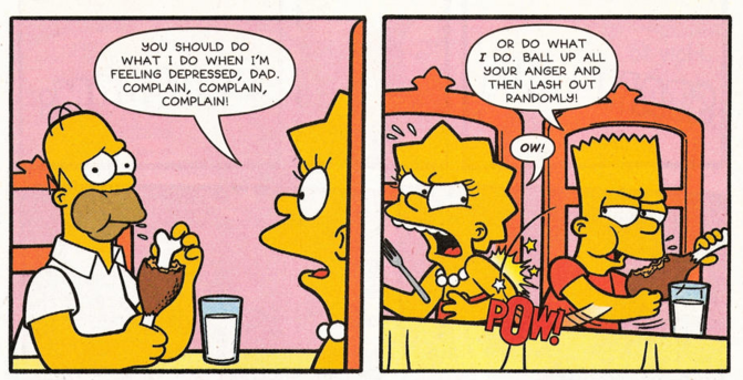 Simpsons Comics #121 is the one-hundred and twenty-first issue of Simpsons Comics. It was released in the United Kingdom on July 6, 2006.