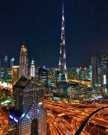 Dubai by Night