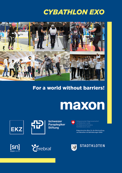 Factsheet on Exoskeleton Race Tasks set for CYBATHLON 2024