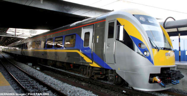 KTM ETS Silver train at a station. / Photo from linked article.